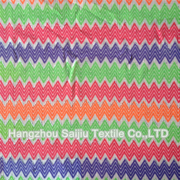 100% Polyester Crepe Chiffon Printed Fabric