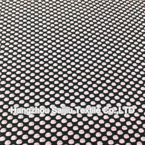 Polyester/Spandex Knited Jacquard Fabric