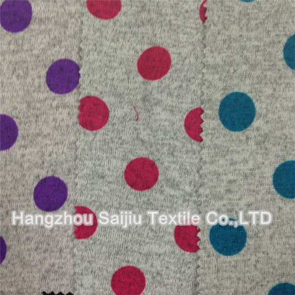 Polyester/Spandex Hachi Printed Fabric
