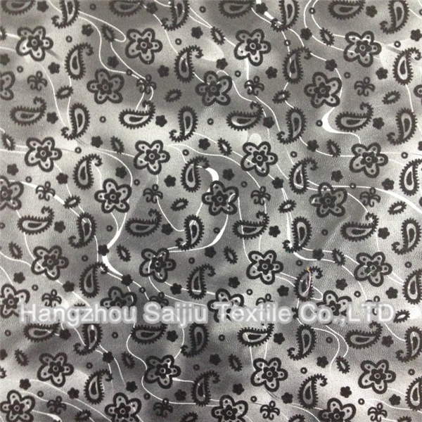100% Polyester PU With Flocking Fabric