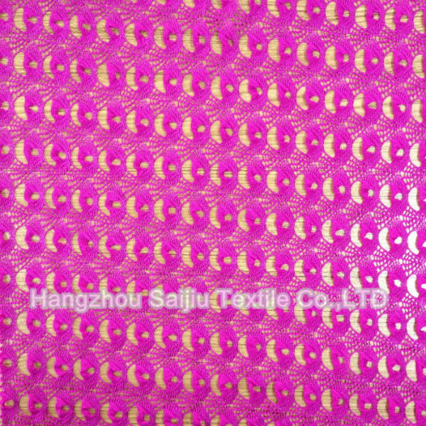 100% Polyester Lace Fabric