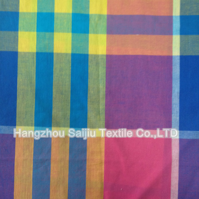 100% Cotton Yarn-dyed fabric