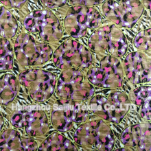 100% Nylon Lace Printed Fabric