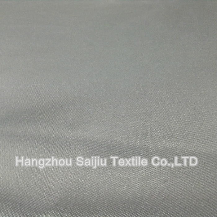 100% Polyester Bright Satin Solid Dyed Fabric