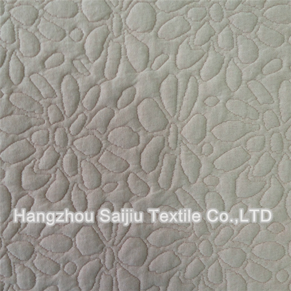 Polyester/Rayon/Spandex Knit Jacquard Fabric