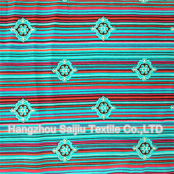 100% Rayon Printed Fabric