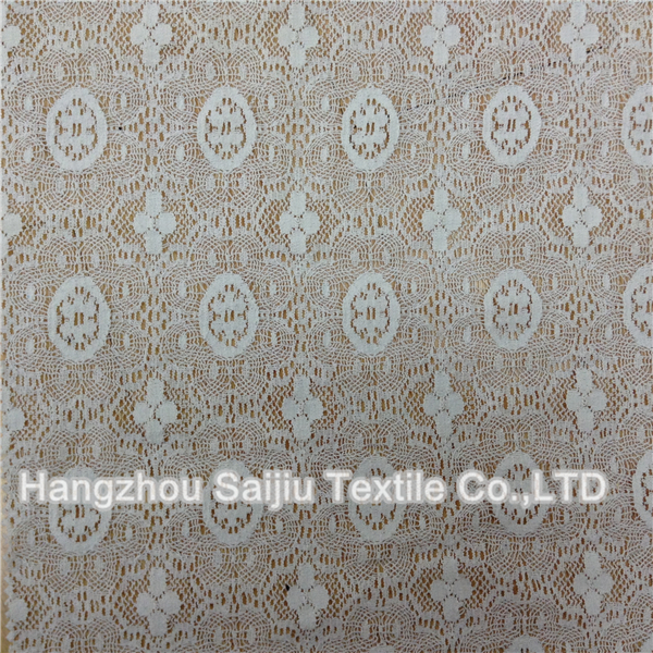 Nylon/Cotton Lace Fabric
