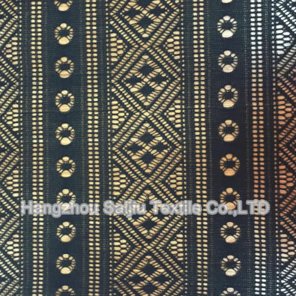 100% Polyester Lace Fabric