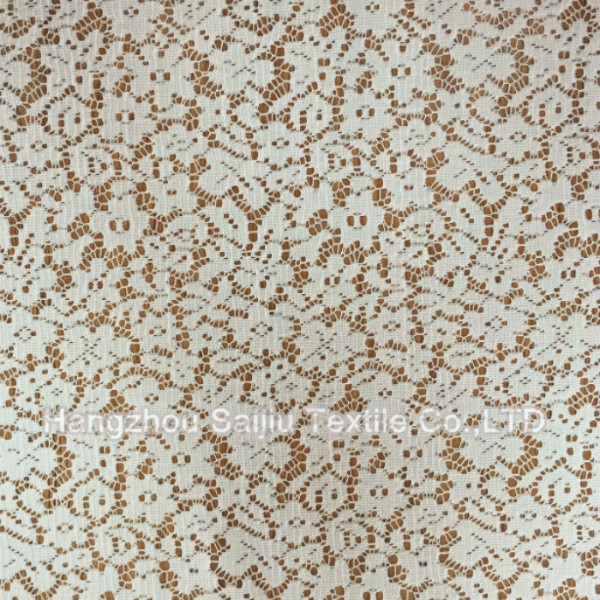 100% Polyester Lace Fabric