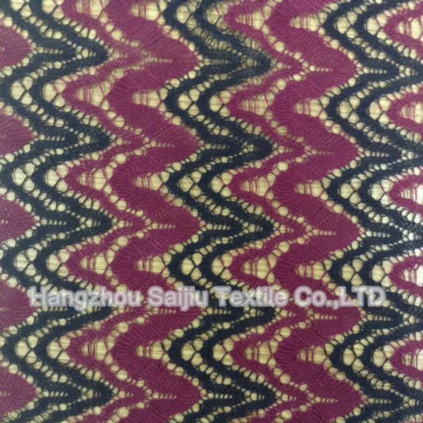 100% Polyester Lace Fabric