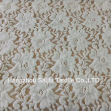 Nylon/Cotton/Spandex Lace Fabric