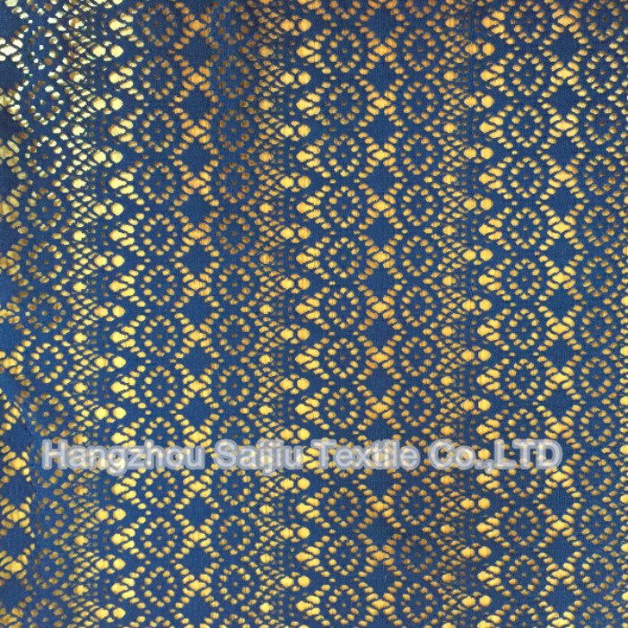Polyester/Spandex Lace Fabric