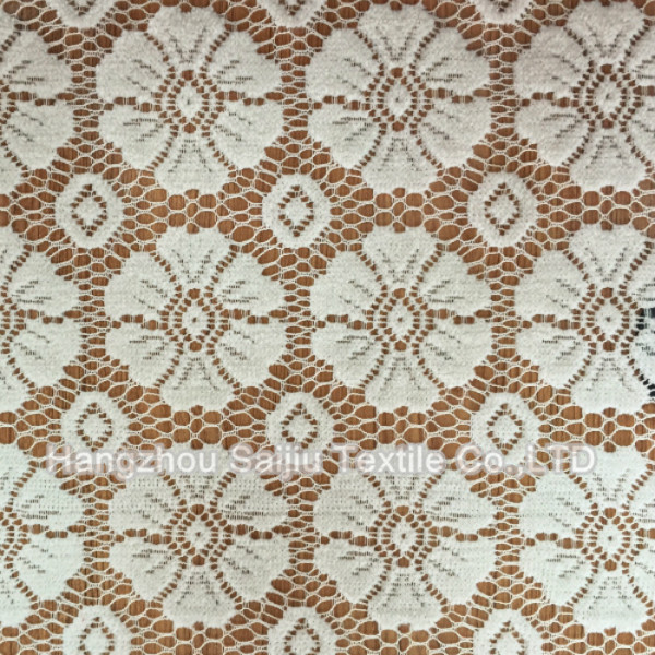 100% Polyester Lace Fabric