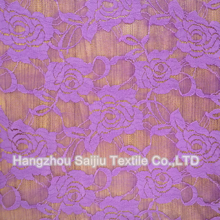 Nylon/Spandex Lace Fabric