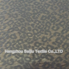 100% Polyester Chiffon Embossed Fabric 