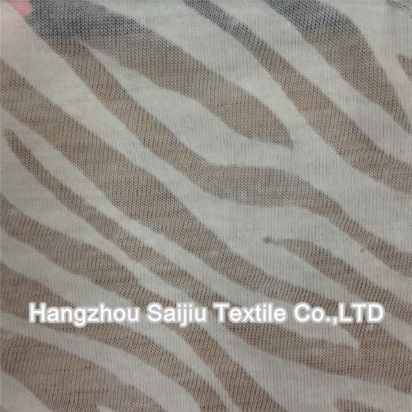 Cotton/Polyester Burn Out Fabric 