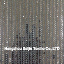 100% Rayon Solid Dyed Fabric With Sequins 