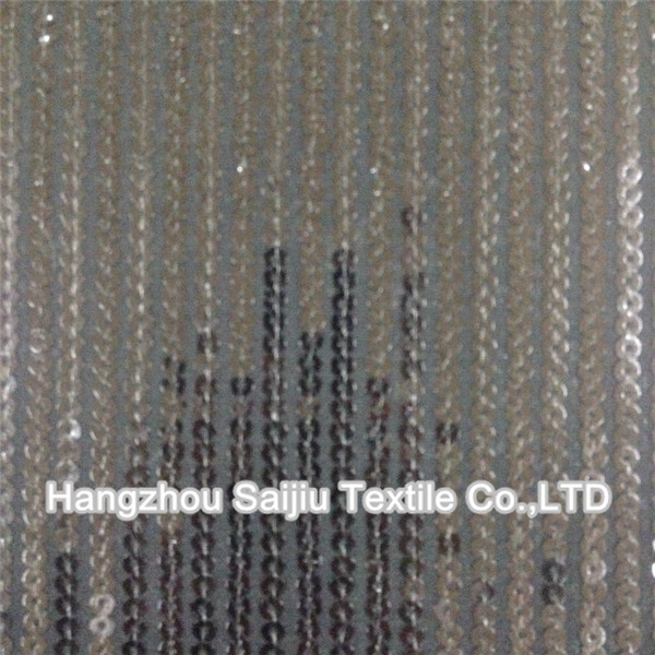 100% Rayon Solid Dyed Fabric With Sequins 