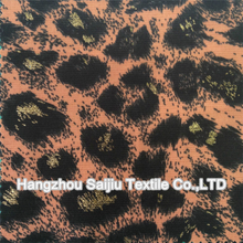 Polyester/Rayon/Spandex Knit Pnote Printed Fabric