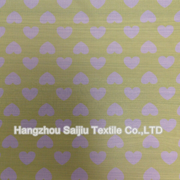 90% Polyester 10% Spandex Printed Tulle Fabric