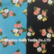 Polyester/Rayon/Spandex Knit Pnote Printed Fabric