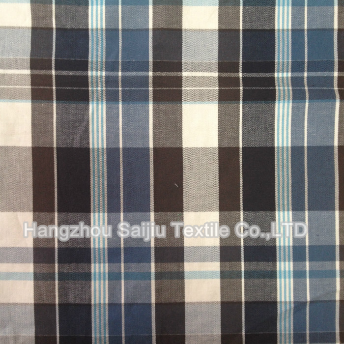 100% Cotton Yarn-dyed Twill Fabric