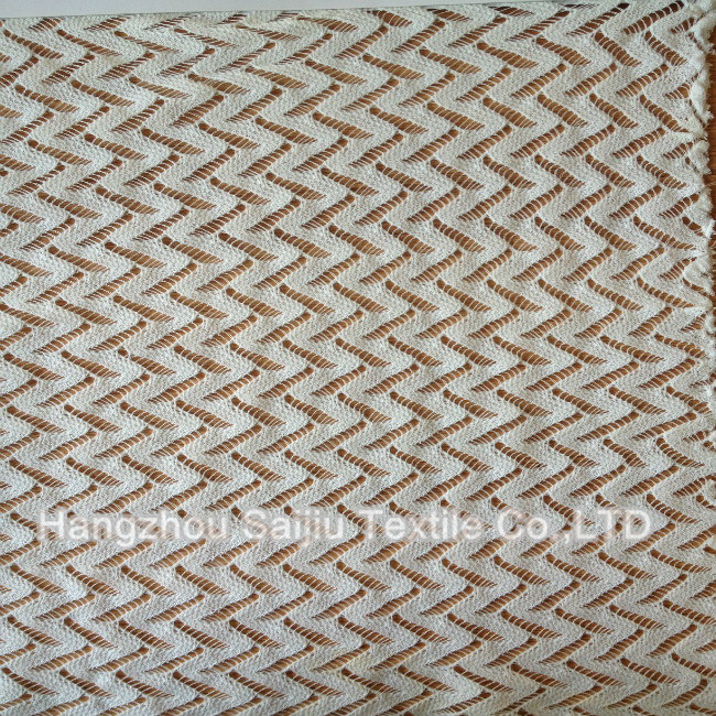 Polyester/Cotton Lace Fabric