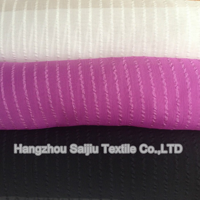 100% Polyester Crepe Bobby Fabric