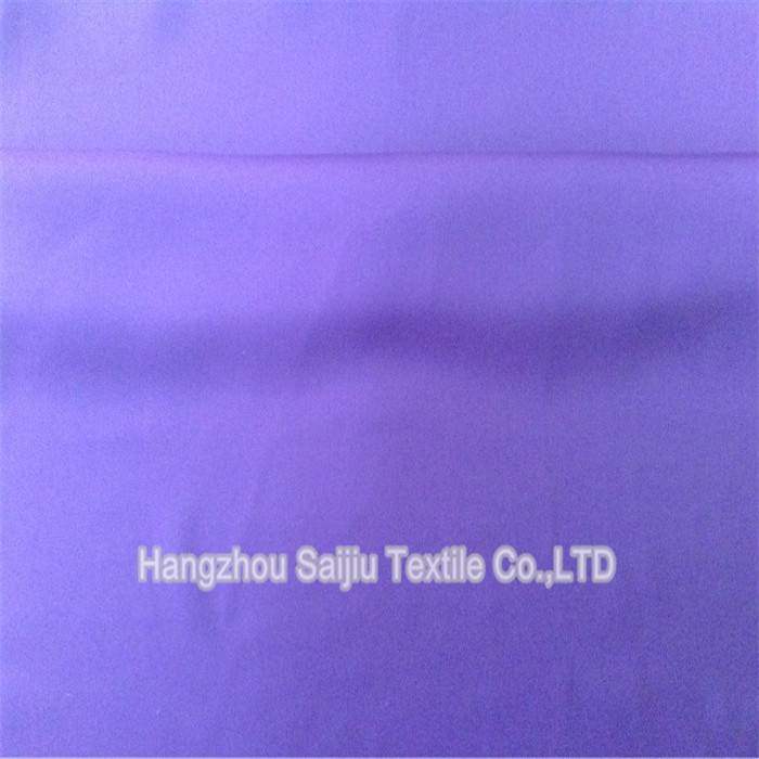 100% Polyester Dull Sateen Satin Solid Dyed Fabric