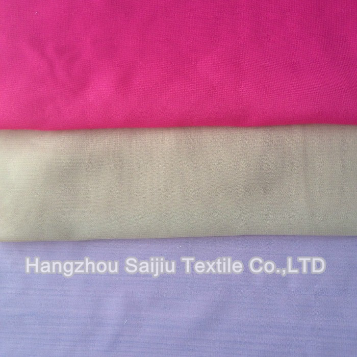 100% Polyester Chiffon solid Dyed Fabric
