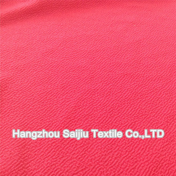 Polyester/spandex knit solid dyed Fabric