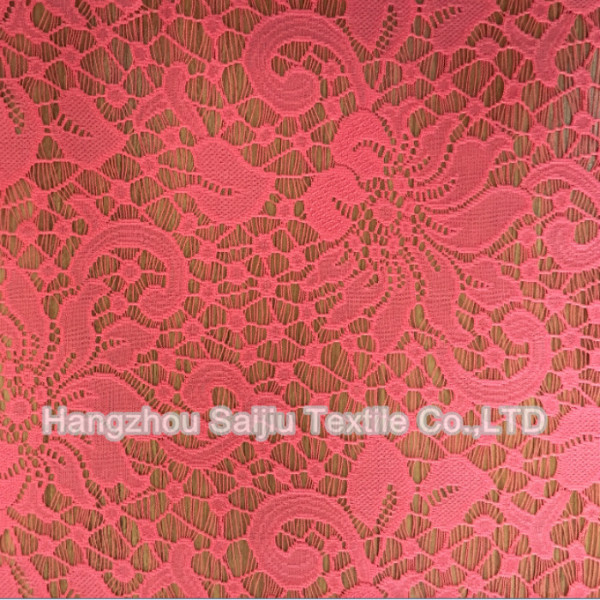 100% Polyester Lace Fabric