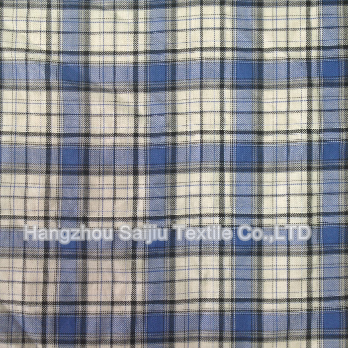 100% Cotton Yarn Dyed Fabric