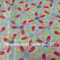 100% Polyester Chiffon Printed With Foil Dot Fabric 