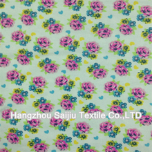 Cotton/Polyester/Spandex Printed Fabric