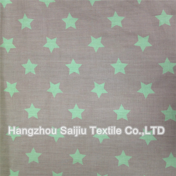 100% Cotton Poplin Printed Fabric