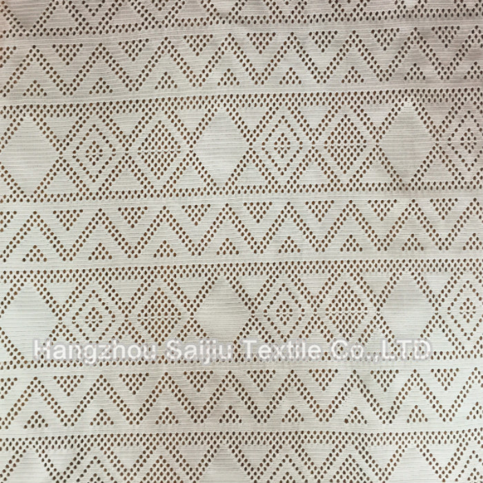 Polyester/Spandex Lace Fabric