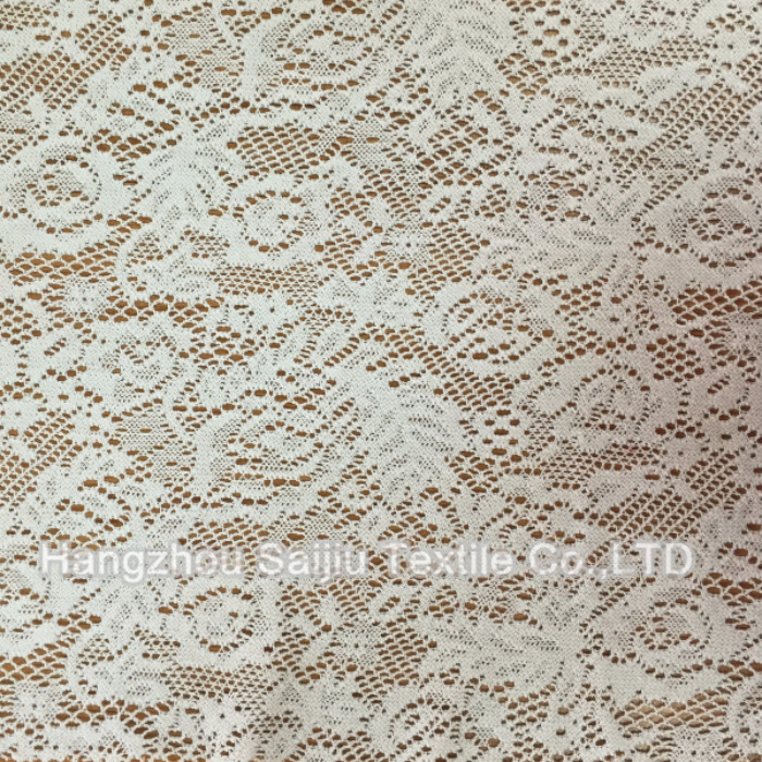 Polyester/Cotton Lace Fabric