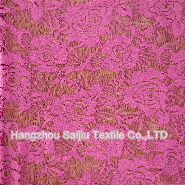 Nylon/Spandex Lace Fabric