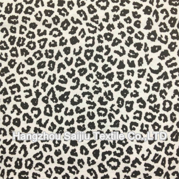Cotton/Polyester/Spandex Printed Fabric