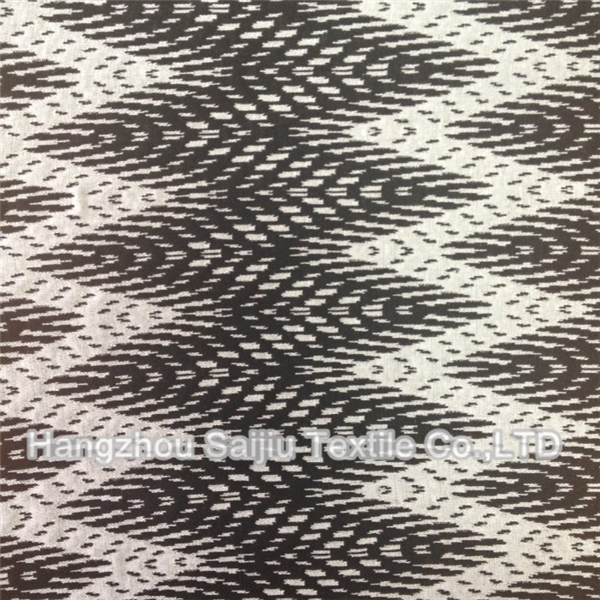 Polyester/Spandex Knit Jacquard Fabric