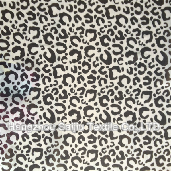 100% Polyester Chiffon Printed Fabric