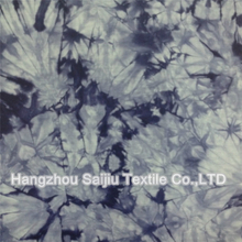 100% Rayon Tie-Dye Printed Fabric