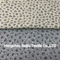 Polyester/Spandex Hachi Printed On Ivory Silver Color With Disco Dot Fabric
