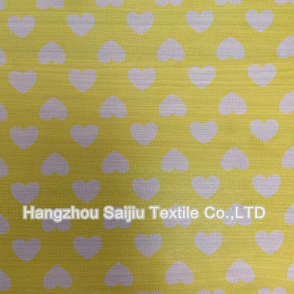 90% Polyester 10% Spandex Printed Tulle Fabric