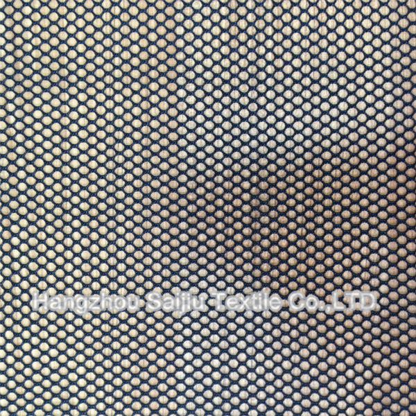 100% Polyester Mesh Solid Dyed Fabric