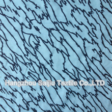 100% Polyester Chiffon Flocking Fabric