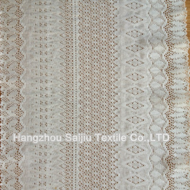 Polyester/Spandex Lace Fabric