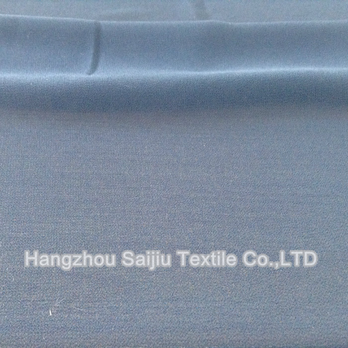100% Polyester Pearl chiffon solid dyed fabric