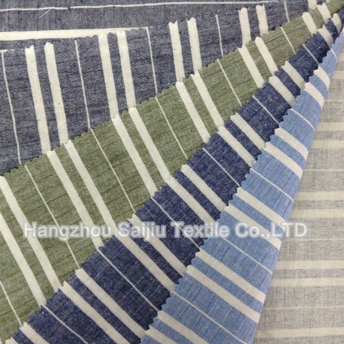 100% Cotton Yarn Dyed Fabric